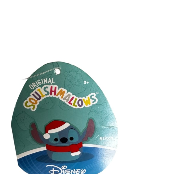 SQUISHMALLOW DISNEY’S LILO & STITCH SANTA CLAUS STITCH SZ 6.5” - Picture 5 of 15